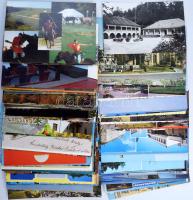 100 db MODERN megíratlan magyar város képeslap / 100 modern unused Hungarian town postcards