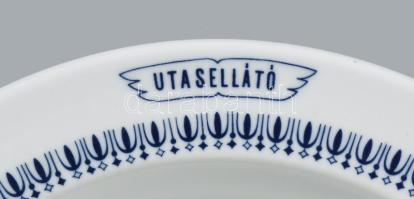 Alföldi utasellátó tál, jelzett, hibátlan, d: 22 cm