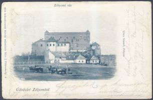 1899 Zólyom castle (Rb)