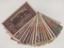 20db-os vegyes magyar bankjegytétel T:F-VG