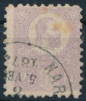 1871 Kőnyomat 25kr elfogazva (min 55.000) (rozsda / stain)