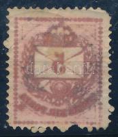 1874 5kr gépszínátnyomat vagy olajos nyomat