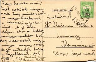 Budapest XI. Budai Szent Imre Kollégium a Fehérvári úton (ma Bartók Béla út 17-19.), teniszpálya, vi...