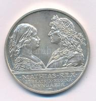 1990. 500Ft Ag "Mátyás király / Beatrix" kapszulában T:BU kis patina
Adamo EM113