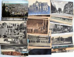 70 db RÉGI görög és olasz város képeslap / 70 pre-1945 Greek and Italian town postcards