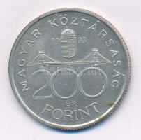 1993. 200Ft Ag "MNB" T:XF Adamo F13