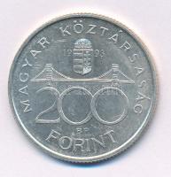 1993. 200Ft Ag "MNB" T:XF Adamo F13
