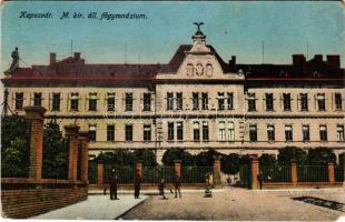 1921 Kaposvár, M. kir. állami főgimnázium (EM)