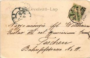 1902 Nagyvárad, Oradea; Premontrei római katolikus főgimnázium. Csathó Gábor és társa kiadása / Roma...