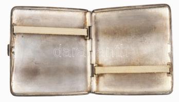 4 darabos régi dohányzó tétel, tárca, szivarvágó, szipka, pipa