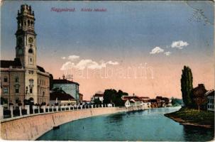 1915 Nagyvárad, Oradea; Körös részlet. Benkő Arthur kiadása / Cris riverside (EB)