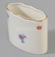 Meissen cigarettatartó, jelzett, kopással, m: 6,5 cm