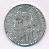 Ausztria 1972. 10Sch Ag T:XF patina Austria 1972. 10 Schilling Ag C:XF patina Krause KM#2882