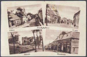 Királyhelmec with the shops of Braun and Csurgó (EB)