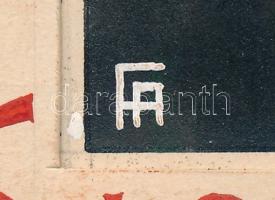 Fery Antal (1908-1994): Művészeti hetek Nyíregyháza, 1940 (plakátterv). Tempera, kollázs, papír, jel...