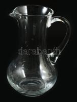 Hutaüveg kancsó, hibátlan, m: 26 cm