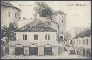 Munkács castle with Fire station