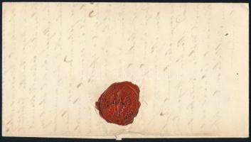 1850 Hivatalos levél "NAGY KANISA" - Bécs