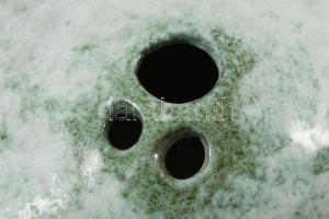 B. Várdeák Ildikó (1929? 2013): Nagyobb méretű kavicsváza, jelzett, hibátlan, 28x22 cm