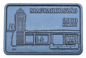 2021. 2000Ft Cu-Ni "Milleniumi Földalatti Vasút" kapszulában T:UNC Adamo EM437