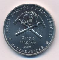 2020. 2000Ft Cu-Ni "150 éves a szervezett Magyar Tűzoltóság" kapszulában T:BU Adamo EM394