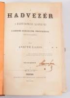 Asbóth Lajos: A hadvezér és a hadtudomány alapelvei az újabbkori hadjáratok történetével felvilágosítva. I. köt. Pest, 1863, Heckenast Gusztáv, 6+320 p. A címlapon szentkirályszabadjai Karsa Ferenc (1827-1915) 1848-as honvéd hadnagy, Görgey Artúr parancsőrtisztje, árvaszéki elnök névbejegyzésével.  Átkötött félvászon-kötés, kopott, foltos borítóval.