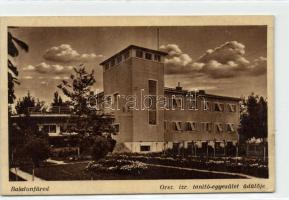 Balatonfüred Izraelita tanító-egyesület üdülője. Jewish teachers home