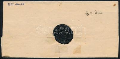 1835 Portós levél "RAAB" - Ginsü
