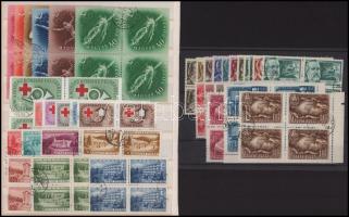 8 klf teljes sor négyestömbben, közepes berakólapon + stecklapon