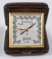 Utazó barometer, 8x7 cm
