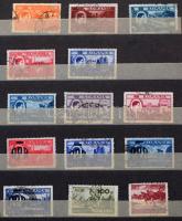 Románia összeállítás régiekkel, több mint 500 db bélyeg néhány másodpéldánnyal, rozoga berakóban