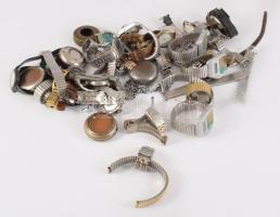 Sokdarabos óra és alkatrész tétel.