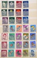 Svájc Pro Juventute gyűjtemény a kezdetektől kb 1958-ig közepes berakóban, többnyire pecsételt (ca M...