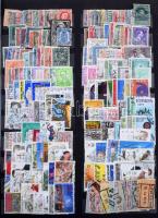 Nyugat-Európai országok kb 5.000 db bélyeg A4-es 16 lapos berakóban, erős Csatorna-szigetek, Nagy-Britannia