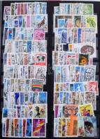 Nyugat-Európai országok kb 5.000 db bélyeg A4-es 16 lapos berakóban, erős Csatorna-szigetek, Nagy-Br...