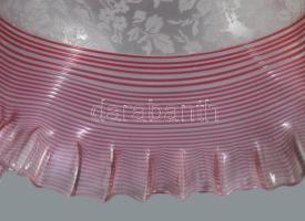 Spiáter gyermek figurás, asztali lámpa, Paolo Uccello tervezte szoborral, kézzel készült lámpabúráva...