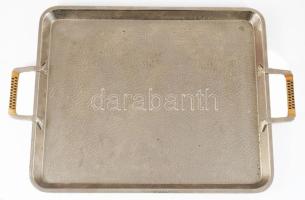 Retro fém tálca, 49x33 cm