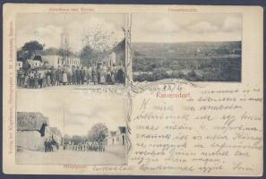 Császárfalu with School and Church (EK)