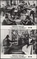 cca 1989 előtt készült, "Feltámad a vadnyugat" című western film jelenetei és szereplői, 6...