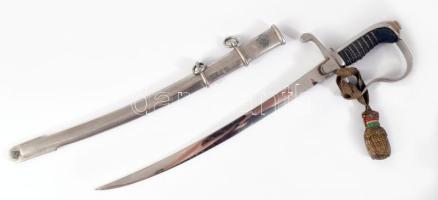 Lovassági kard kicsinyített replika, h: 30 cm