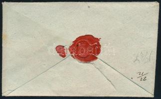 1837 Portós levél "PRESBURG" - Bükösd