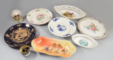 Doboznyi porcelán tétel, közte jó darabokkal, vegyes méretben.