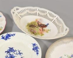 Doboznyi porcelán tétel, közte jó darabokkal, vegyes méretben