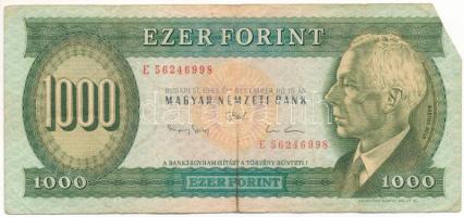 1993. 1000Ft "E 56246998" T:F,VG anyaghiány Adamo F47.1