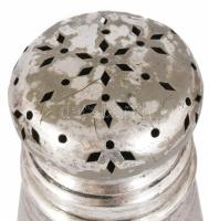 Kakaószóró. Alpakka, jelzett XIX. sz. vége 14 cm