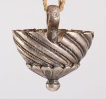 Ezüst (Ag) pitykegombok. Kétféle méret 35 mm, 25 mm, 345 g