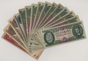 1962-1975. 10Ft (11db, 3xklf) + 1980. 20Ft + 1983. 50Ft + 1989. 50Ft + 1993. 100Ft T:F-G (főleg VG)