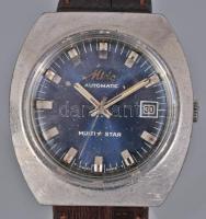 Mido automata óra, működik, karccal, szíjjal, d: 40mm