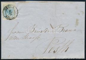 1855 9kr levélen / on cover "GYULA" - Pesth
