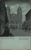 Pozsony Neolog synagogue Litho (EK)